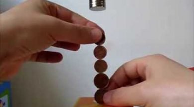 COINS BALANCE with neodymium magnets