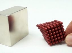 Slow Mo Magnets Collision in Slow Motion