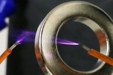 Plasma Arc In Magnetic Fields