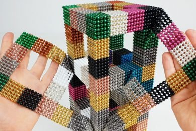 ASMR Playing with 20000 Magnetic Balls