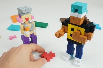 Magnetic Colorful Cubes