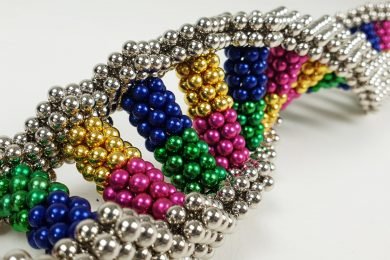 DNA Replication with Magnetic Balls