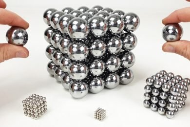 Playing with Big Magnet Balls