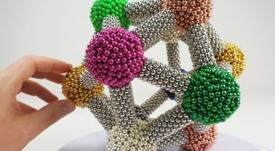 Molecular Icosahedron made of Magnetic Balls, ASMR