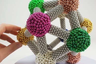 Molecular Icosahedron made of Magnetic Balls, ASMR