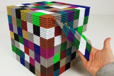 ASMR so many colorful Magnetic Balls