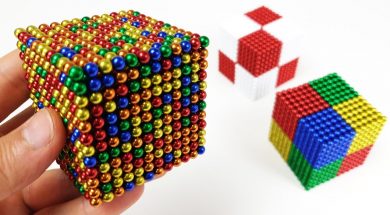 Magnetic Balls VS Monster Magnets in Slow Motion