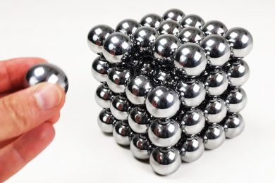 The Satisfaction of destroying Magnetic Sculptures