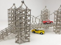 Tower Bridge made of Magnets