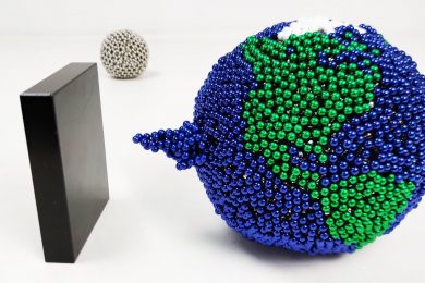 The Earth and the Moon fall into a black hole