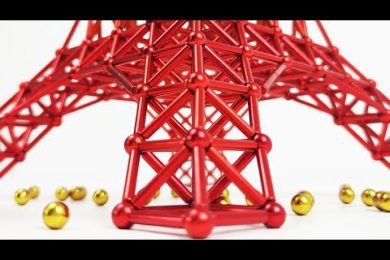 The_Tokyo_Tower_made_of_magnets