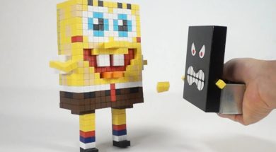 Spongebob_out_of_Pixio_VS_Monster_Magnet