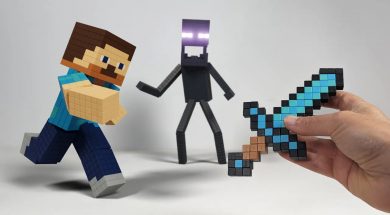 Steve_VS_Enderman