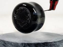 Ferrofluid Quantum Levitation #shorts