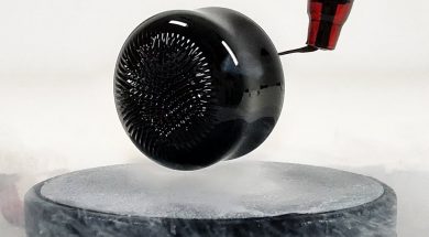 Ferrofluid Quantum Levitation #shorts