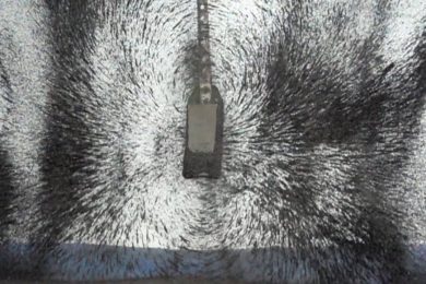 Magnetic Fields in Slow Motion #shorts