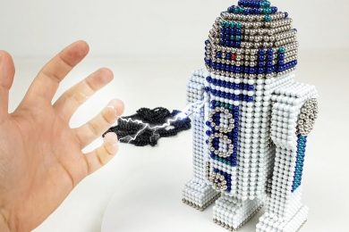 Star Wars R2D2 out of Magnets #shorts