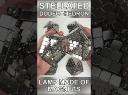 Stellated Dodecahedron Made of Magnets