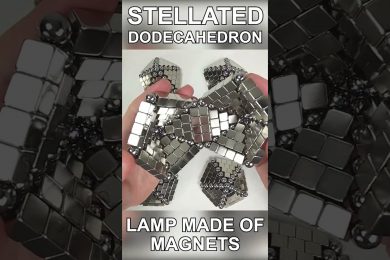 Stellated Dodecahedron Made of Magnets