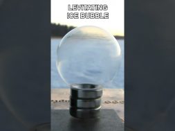 Levitating ICE Bubble