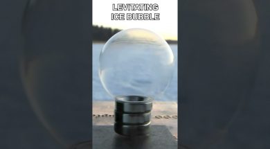 Levitating ICE Bubble