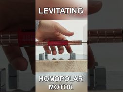 High speed levitating motor