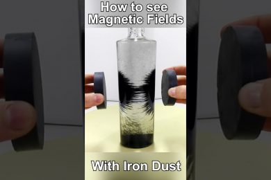 How to see Magnetic Fields with Iron Dust