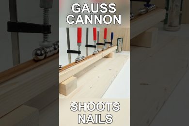 Gauss Cannon Nail Gun