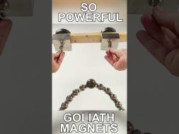 Magnetic Chain with Monster Magnets