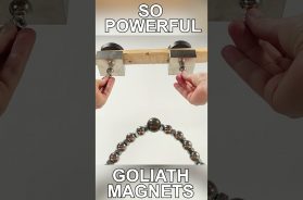 Magnetic Chain with Monster Magnets