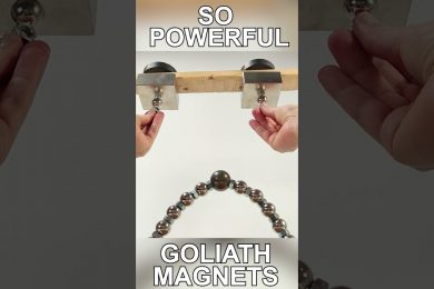 Magnetic Chain with Monster Magnets