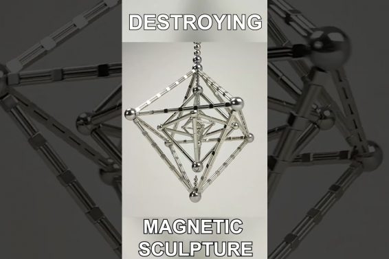 Destroying Magnetic Sculpture