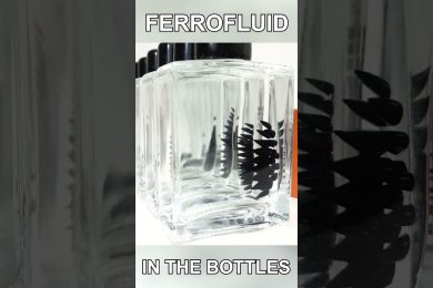 Watch magnetic fields with ferrofluid