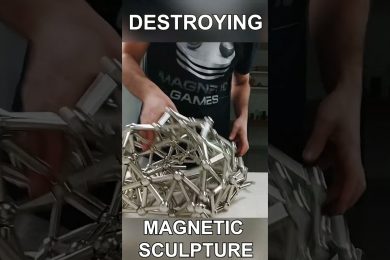 Destroying Mega Magnet CUBE