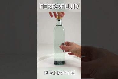 Ferrofluid in Salt Water | Magnetic Games