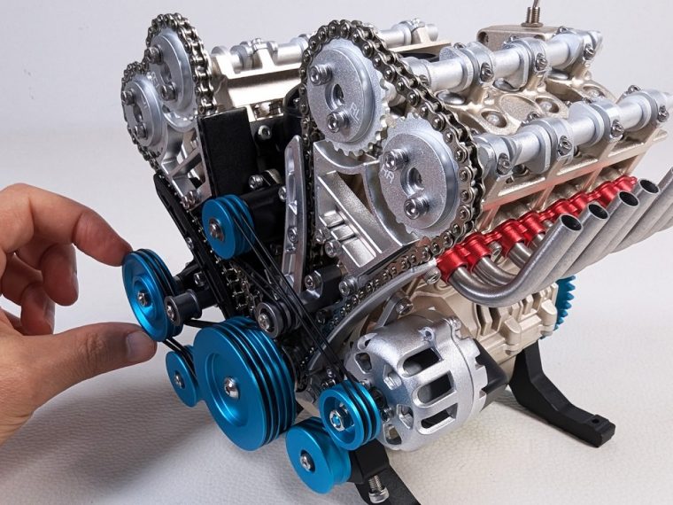 How to build a V8 Car Engine Model | Magnetic Games – Magnetic Games