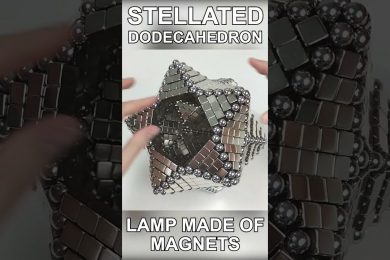 Stellated Dodecahedron Lamp | Magnetic Games