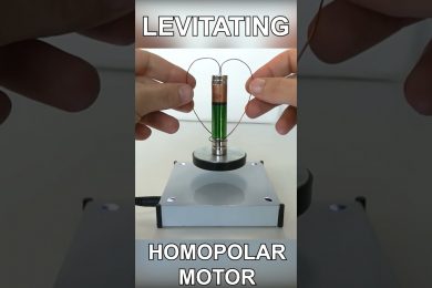 Levitating Homopolar Motor