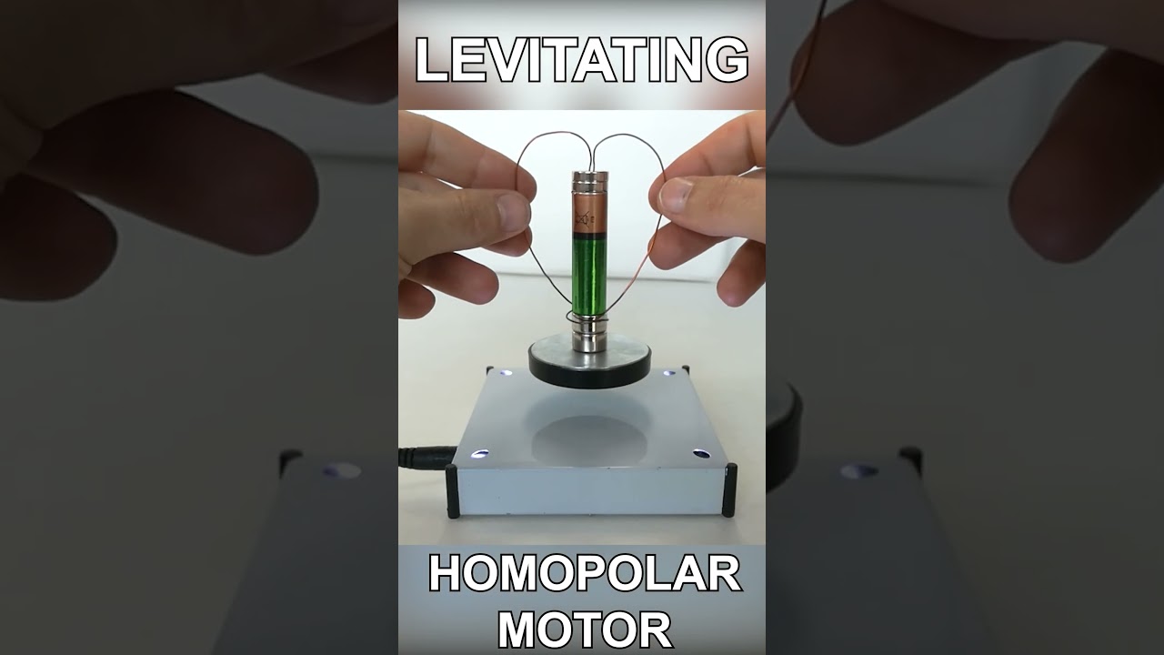 Levitating Homopolar Motor Magnetic Games