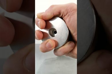 Destroying the skull with the magnetic accelerator