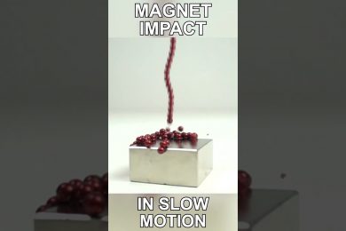 Magnetic Chain impact in Slow Motion | Magnetic Games