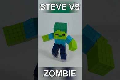 Steve VS Zombie, Minecraft Animation