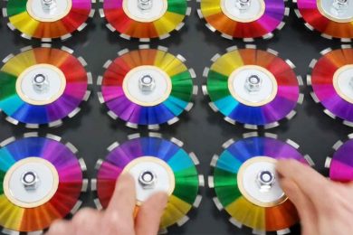 Colorful Magnetic Gears | Magnet Tricks & Magnetic Games