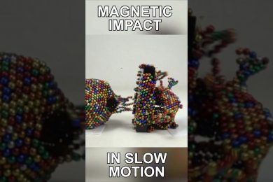 Magnetic Icosahedrons Crash