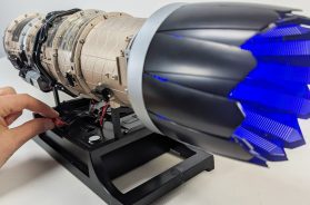 Turbojet Engine Model Kit | Magnetic Games
