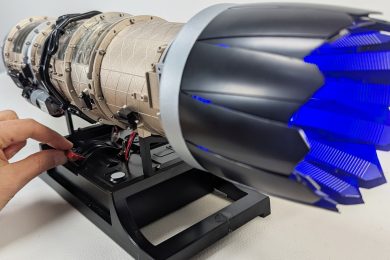 Turbojet Engine Model Kit | Magnetic Games