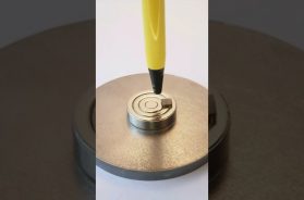 Magnetic Levitation and Electrostatic Energy