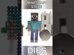 Minecraft Steve Dies
