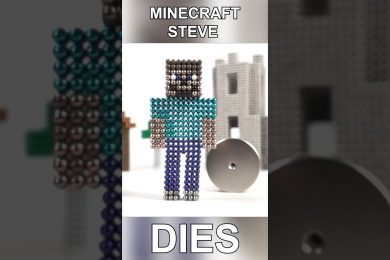 Minecraft Steve Dies