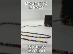 Magnetic Snake in slow motion